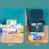 Multifunctionele noodpillen Kaste kist EHBO-kit Container Portable Huishoudelijk Plastic Medicijn Organisator Opbergdoos 220711