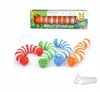 Rainbow Snail Slug Caterpillar Toy Which Can Release Mental Pressure Children Educational Relief Toys F0420