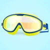 أزياء المهنية الطفل السباحة نظارات مكافحة الضباب uv الاطفال نظارات السباحة نظارات مع سدادات للأطفال G220422