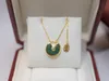 Amulette Green Necklace Necklaces Diamond Jewelry for Women Party Accessorry