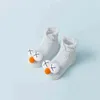 Baby Socks Cotton Mesh Thin Breattable Baby Spring och sommar nya spetsstrumpor Lossa munben Nyfödda strumpor J220621