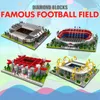 Diy Famous Architecture Football Soccer Field Soccer Camp Nou Signal Lduna Park Mini Building Blocks Diamond Blocks Toys for Kid Y220510