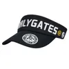 Golf Hat Golf Cap Perly Bramy Regulowana ochrona czapki baseballowej Słońce Sunshreen Shade 4 Kolor dla mężczyzn Kobiet Outdoor Hat 220618