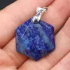 Pendentif Colliers Fine Pierre Naturelle Étoile De David Pendentifs Reiki Guérir Lapis Lazuli Hexagone Opale Cristal Pour La Fabrication De Bijoux Collier Boucle D'oreille