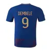 22 23 Dembele Maillot 4th Fans Player Versie Voetbalkers L.Paqueta 2022 2023 Olympique Jersey Lyonnais Maillot de Foot Ol Football Shirts Men Kid Kit Socks Full Set
