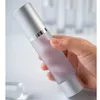 30ml Frosted AS+PP Plastic Airless Pump Bottle 50ml Vacuum Refillable Lotion Bottle Packaging Cream Lotion