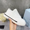 Designer Shoe Women Nylon Shoes Gabardine Canvas Sneakers Wheel Lady Trainers Loafers Platform Solid Heighten Shoe With Box High 5A Quality 7Z6C