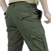 Pantaloni tattici di alta qualità da uomo Pantaloni estivi traspiranti ad asciugatura rapida Pantaloni militari primaverili Pantaloni da trekking impermeabili da uomo G220507