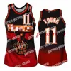 Neue Atlanta's Hawks's Trey Young 11 Basketball-Trikots, weißes Smith 8 Dikembe 55 Mutombo-Trikot, NCAA 2021 Herren-Jugend-Kid-Edition-City-Fans-Shirt