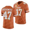 Texas Longhorns Casey Thompson College Football Jersey Roschon Johnson Keilan Robinson Whittington Brockermeyer 2021 Red River Showdown