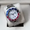 Mens Automatisch mechanisch horloge 904L Alle roestvrij staal Super Luminous Sapphire Swim Watches 40mm Watch Montre de Luxe