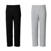 Men's Pants High-quality Men Women Pleated HOMME PLISSE Sweatpants Joggers Drawstring Straight Fashion Casual Summer Ice Silk Trousers