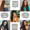 Passion Twist Hair 18 22 Inch 22 Roots Ombre Water Wave Crochet Hair Long Bohemian Synthetic Braiding Hair Extensions