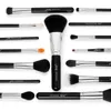 Jessup Pro 15st Makeup Brushes Set Black/Silver Cosmetic Make Up Powder Foundation Eyeshadow Eyeliner Lip Brush Tool 220623