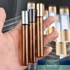 10ml Bursztynowe szkło rolkowe na butelce rolkowej ze stali nierdzewnej Refillable Essential Oils Bottles Containers