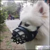 New Pet Products Dog Training Muzzle Soft Sile Mouth Mask Anti Bark Bite For Pitbl Sheperd Golden Retriever Drop Delivery 2021 Obedience S