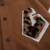 Harajuku бейсбольная куртка мужчины женщины леопардовые сердца вышивка для вышивания пэчворк вариационные куртки свободный колледж стиль уличный одежда весна