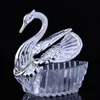 Gift Wrap 24pcs Exquisite Wedding Candy Boxes Swan Shaped Containers Packing BoxesGift