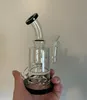 Cachimbos de água de vidro grosso Plataformas de petróleo Cachimbo de fumaça Bongs de água Acessórios para fumar Unha dupla 10 mm macho Tigela adaptador de vidro comum