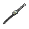 Apple Watch Series 7 6 5 4 SEソフトレザーバンドIWatch 41mm 44mm 45mmのための本物の炭素繊維のリストストラップ