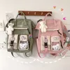 Große Kapazität Rucksack Weibliche Wasserdichte Nette Schul Kawaii Mädchen Laptop Tasche Reise Schultern Tasche Für Frauen Mochilas 220815