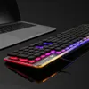 104 Key L1 Wired Film Luminous Keyboard USB Home Office Computer Game Tangentboard Mouse Set Epacket329B6906524