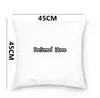 Pillow Case OF WHEN Throw 100% Cotton Decor Home Cushion Cover 45 45cmPillow