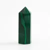 Dekorativa föremål Figurer Natural Gem Turquoise Crystal Column Home Decor