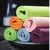 1 pack Kitchen Towel Dish Cloth Absorbable Microfiber Fiber Cloths Clean Window Wipe Car Wipes Color Mix Send Inventory Wholesale