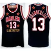 Nikivip Wilt Chamberlain #13 Retro Harlem Globetrotters Retro Basketball Jersey Mens costume