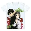 Herren T-Shirts Sword Art Online Sodo Ato Onrain SAO Kurzarmhemden Anime Manga Asada Shino Sinon Hecate Yui Cosplay ShirtHerren