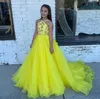 Baby Girl's Special Occasion Wear Dresses with Hot Drill Toddler Pageant Party Gowns Zipper Back Organza Princess Flower Girls' Formal