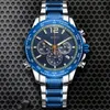 Nouveau design montres pour hommes chronographe mouvement à quartz horloge masculine de luxe montre-bracelet d'affaires F1 montres de créateur pour hommes montre montre196q