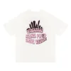 2022 Мужская футболка в стиле хип-хоп с буквенным принтом, хлопковая повседневная футболка с коротким рукавом