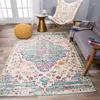 Carpets Vintage Traditional Boho Rug Absorbent Non-Slip Plush Rubber Backed Bedroom Living Room Area RugCarpets