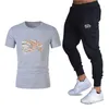 Créateur de mode d'été Survêtements pour hommes Ensembles de chemises Pantalons Ensemble de basket-ball Hommes T-shirt décontracté Joggers Top Gymnases Fitness Pantalons de survêtement Homme vêtements