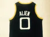 Men Movie Monstars 0 Alien Basketball Jersey Team Color Black Pure Cotton Breathable Embroidery And Stitched For Sport Fans Excellent Quality On Sale Size S-XXL