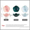 Porslin Flower Ceramic Dish Seaster Dip Bowl Sakura Cherry Blossom Trinket Platos Sås Kök 0221 Drop Leverans 2021 Gafflar Flatwa