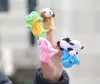 Finger Puppets Animals unisex zabawki urocze kreskówki dla dzieci pluszowe zwierzęta zabawki 2023