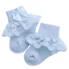 Bow Lace Baby Socks Nowonarodzone bawełniane dziewczynki Sock Sock Cute Toddler Socks Princess Style Baby Akcesoria