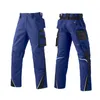 Pantalon Homme Travail Homme Multi Poches Sécurité Construction Cargo Avec Bandes Réfléchissantes Polycoton Workwear PantalonHomme Naom22