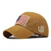 Frauen Baseball Cap Sommer Denim Hats Männer Frühling USA Brief Flagge Stickbaseball Hut Baumwolle Outdoor Vintage Visor Casual Cap