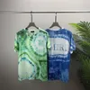 2022 Spring en zomer nieuwe mode gepersonaliseerd printen met korte mouwen shirt heren dames t-shirt 774