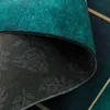 Tapis Splash Ink Abstrait Vert Série 3D Imprimé Salon Grande Surface Tapis Décor À La Maison Chevet Tapis De Bain Antidérapant Canapé TapisTapisTapis