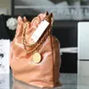 10A حقيبة مصمم حقيبة حقيبة من أعلى جودة 37 سم حقائب صغيرة من اليدين حقيبة كتف جلدية أصلية مع صندوق C031