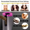 Ferramentas de penteado Curling Iron Automático Modelador de Cabelo Sem Fio USB Recarregável Ondas Ondas Display LCD Cerâmica Curly Rotating Curlin3722730