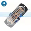 4pcs 20LED Strobe Light 4 in 1 Police Flasher 12V LED Car LED Emergency Flashing Lights Stroboscopes For Auto