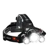 Headlamps Powerful A Front For Rechargeable Lamp 3 Led Headlamp 18650 Charging Head-mounted Searchligh Outdoor Fishing Camping