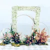 Dostosuj różne kształty Dekoracja ślubna Białe Cherry Blossoms Arch Door do imprezy
