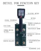 GS-6000 지하 금속 탐지기 보물 금 금속 탐지기 골드 실버 구리 헌터 파는 사람 헤드폰 헤드폰 최대 8.5m LED 화면